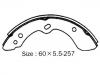 剎車蹄片 Brake Shoe Set:W001-33-310