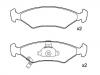 剎車片 Brake Pad Set:0K2A2-33-23Z