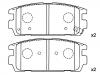 剎車片 Brake Pad Set:58302-H1A00