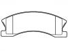 Brake Pad Set:5093183AA